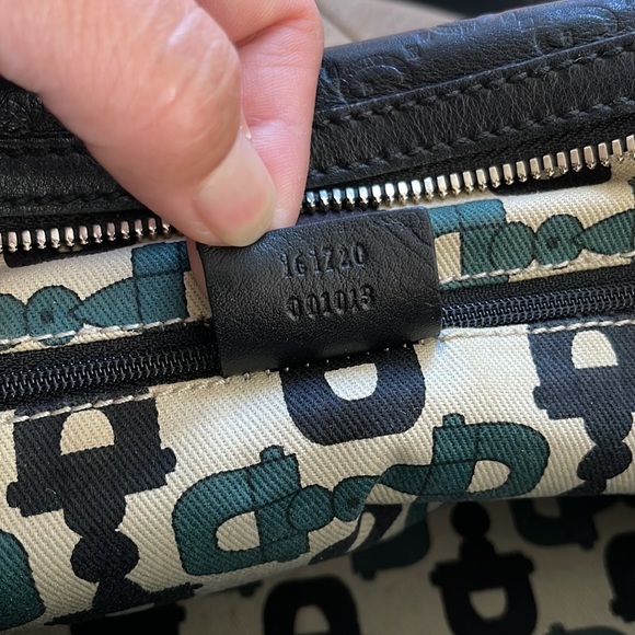 Gucci Black Guccissima Leather Princy Boston Bag with duster bag - Picture 13 of 16